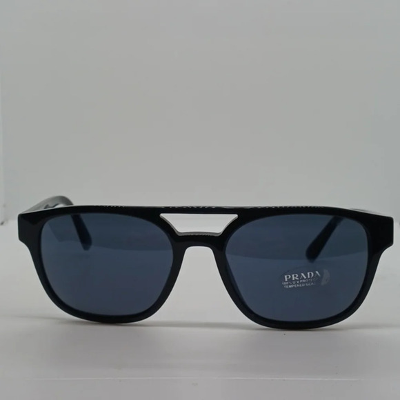 NWOT WOMEN'S PRADA SUNGLASSES SPR23V BLACK - Picture 2 of 5